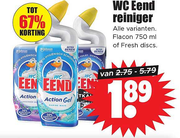 WC Eend reiniger