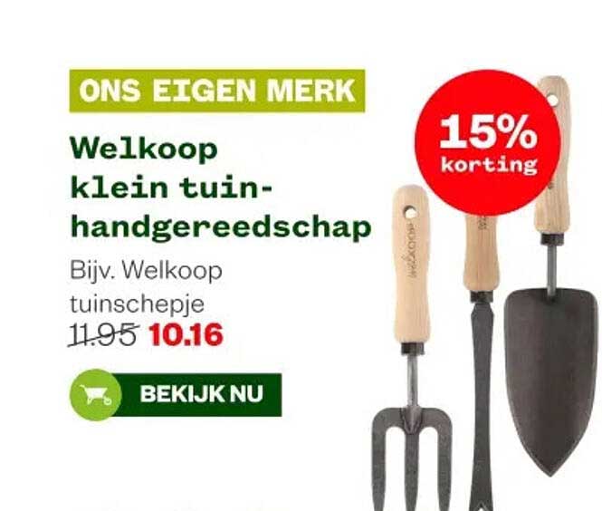 Welkoop klein tuinhandgereedschap