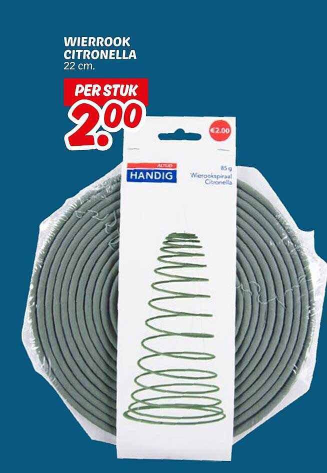 Wierook Citronella 22 cm