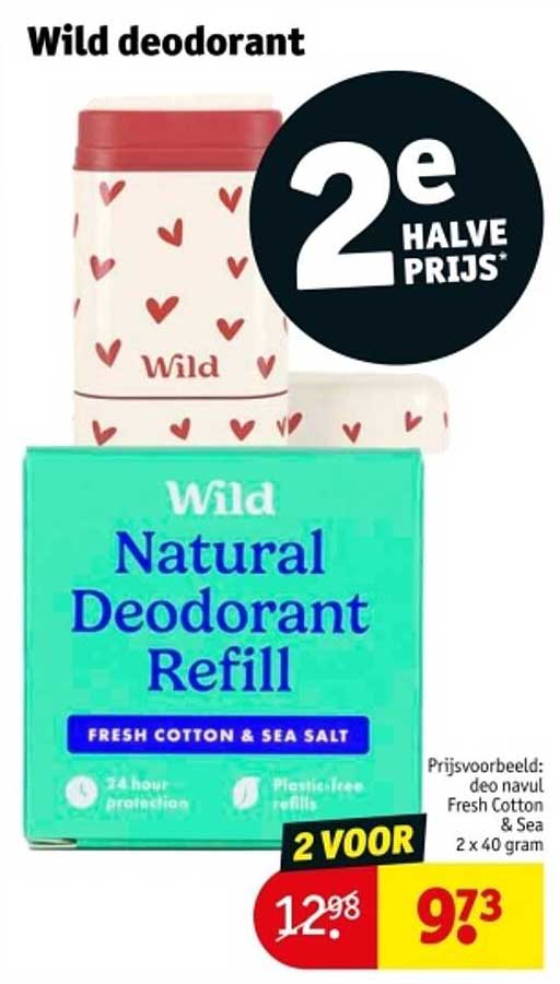 Wild deodorant