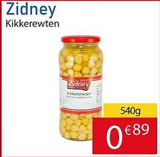 Zidney Kikkererwten