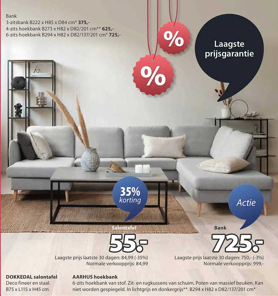 DOKKEDAL salontafel