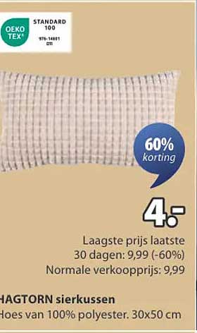 HAGTORN sierkussen