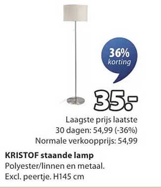 KRISTOF staande lamp