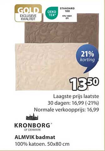 Kronborg Almvik badmat