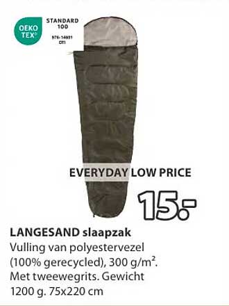 LANGESAND slaapzak