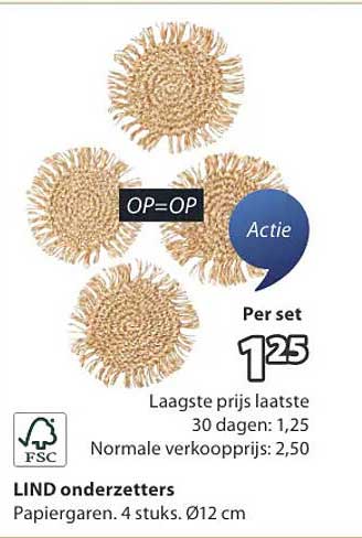 LIND onderzetters