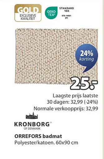 ORREFORS badmat