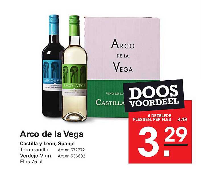 Arco de la Vega DOOS VOORDEEL