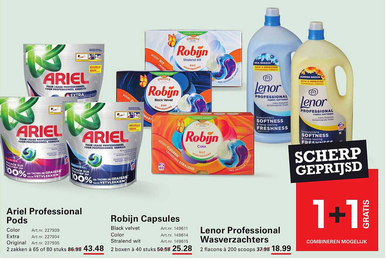 Ariel Professional Pods