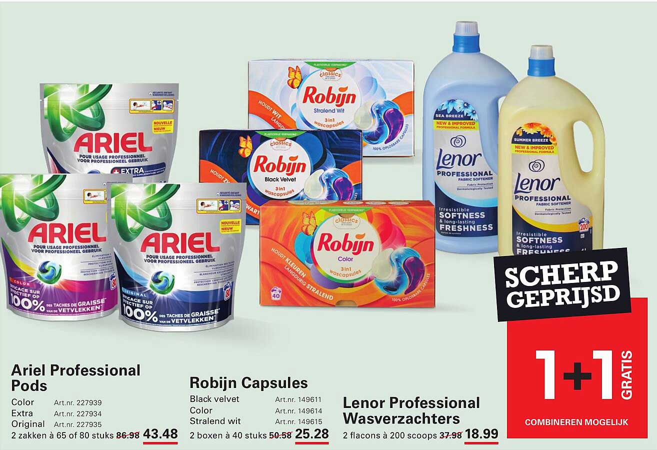 Ariel Professional Pods
