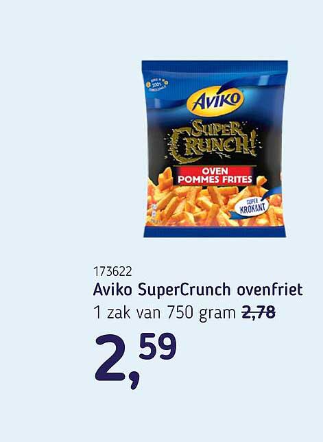 Aviko SuperCrunch ovenfriet