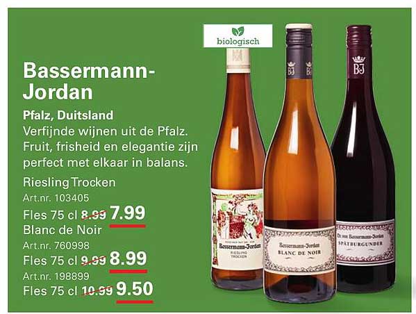 Bassermann-Jordan Pfalz, Duitsland