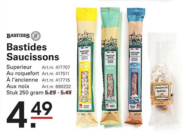 Bastides Saucissons