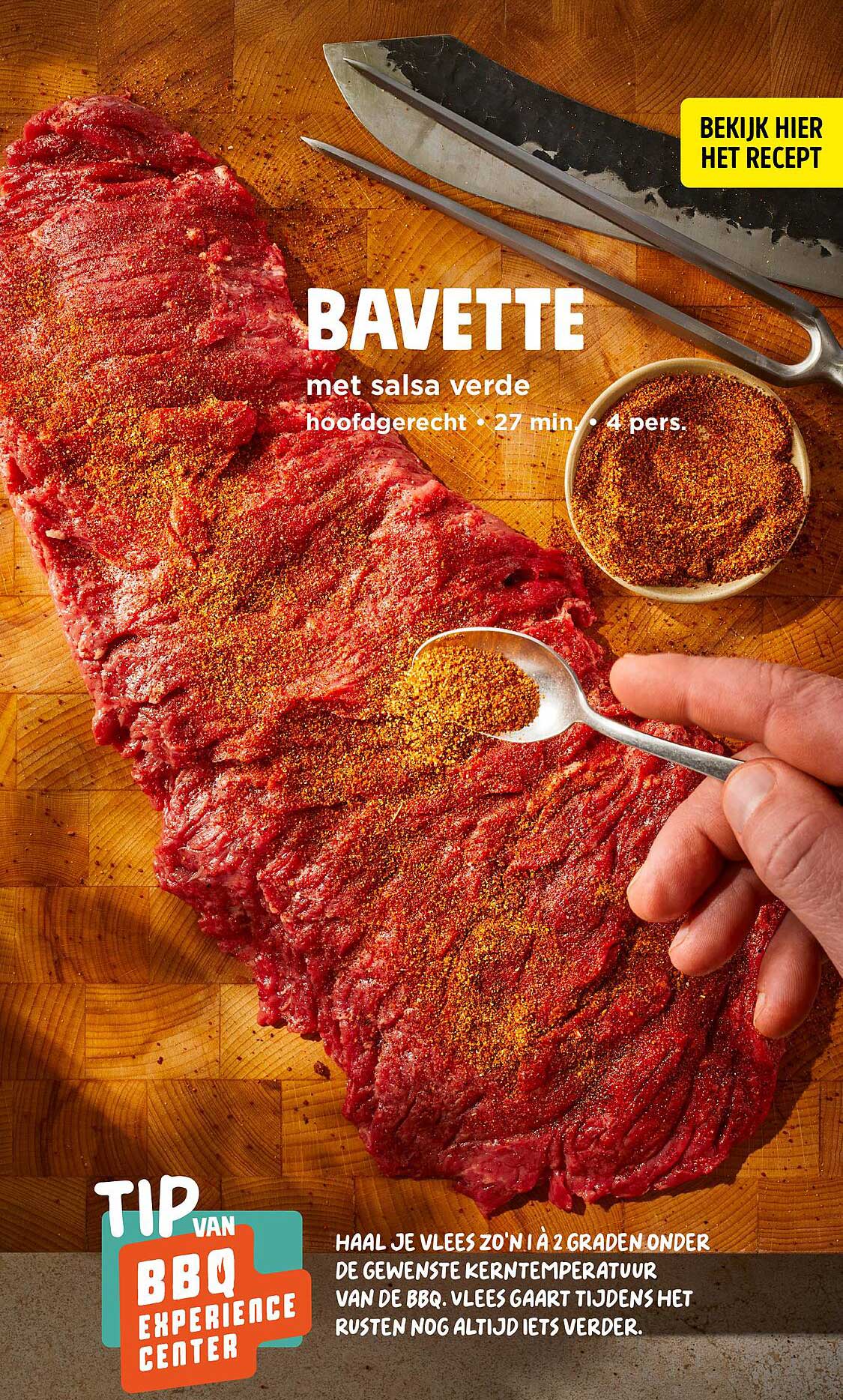BAVETTE met salsa verde