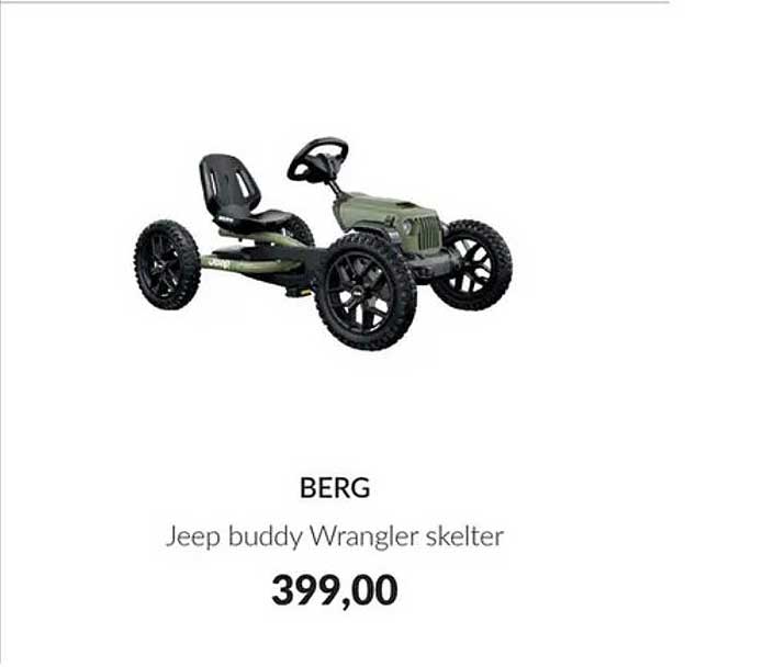 BERG Jeep buddy Wrangler skelter