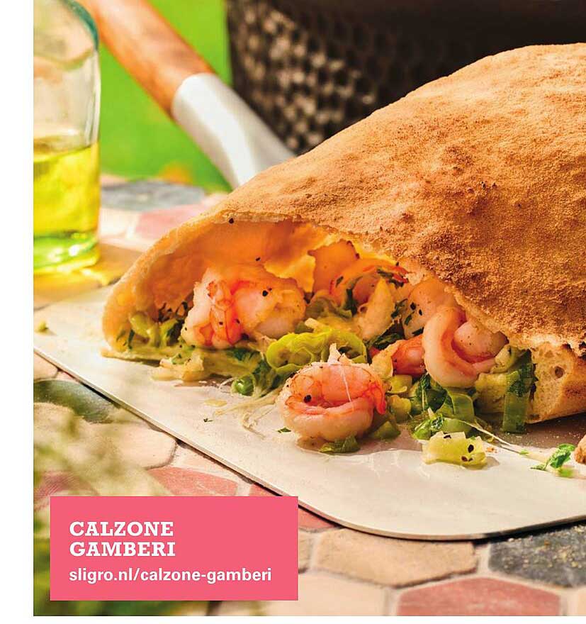CALZONE GAMBERI