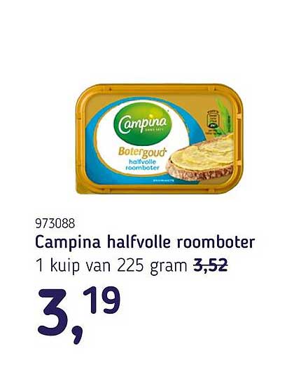 Campina halfvolle roomboter