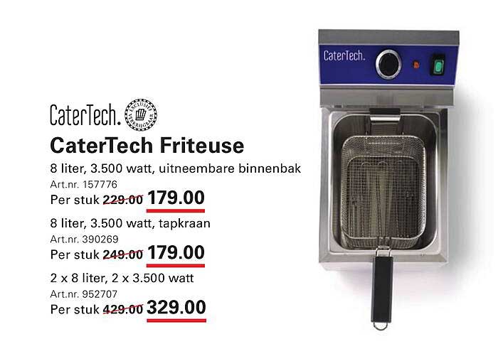 CaterTech Friteuse