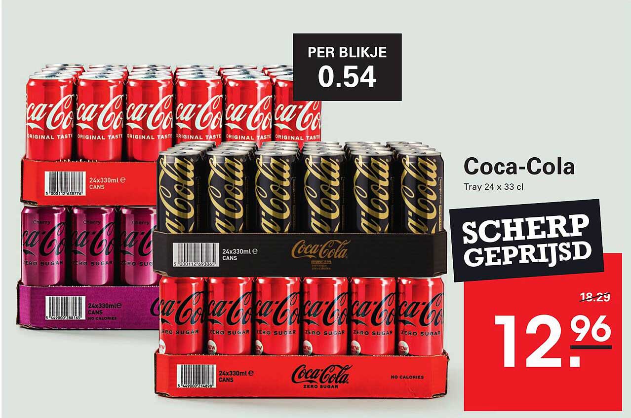 Coca-Cola Tray 24 x 33 cl