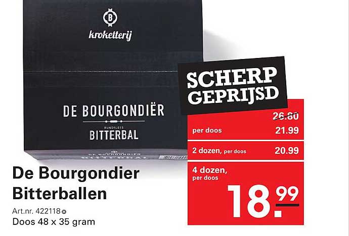 De Bourgondier Bitterballen