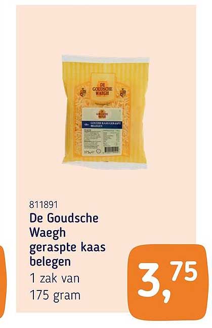 De Goudsche Waeghe geraspte kaas belegen