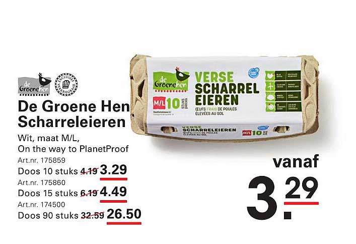 De Groene Hen Scharreleieren