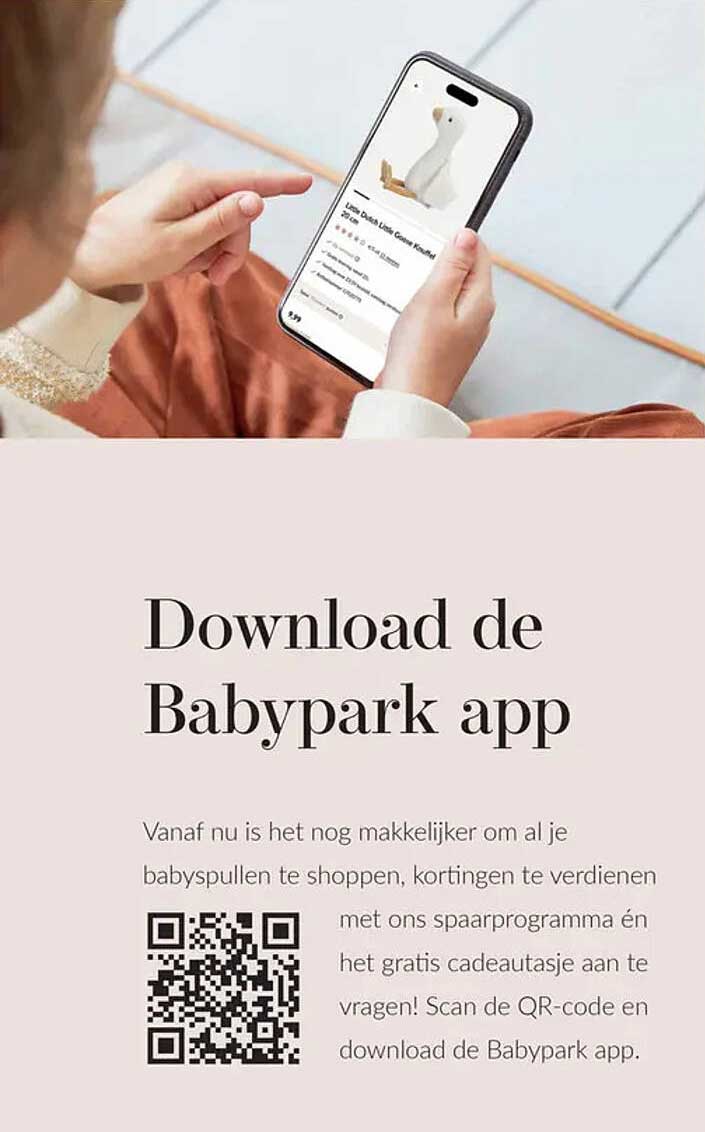 Download de Babypark app