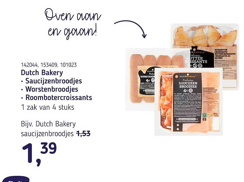 Dutch Bakery • Saucijzenbroodjes • Worstenbroodjes • Roombotercroissants