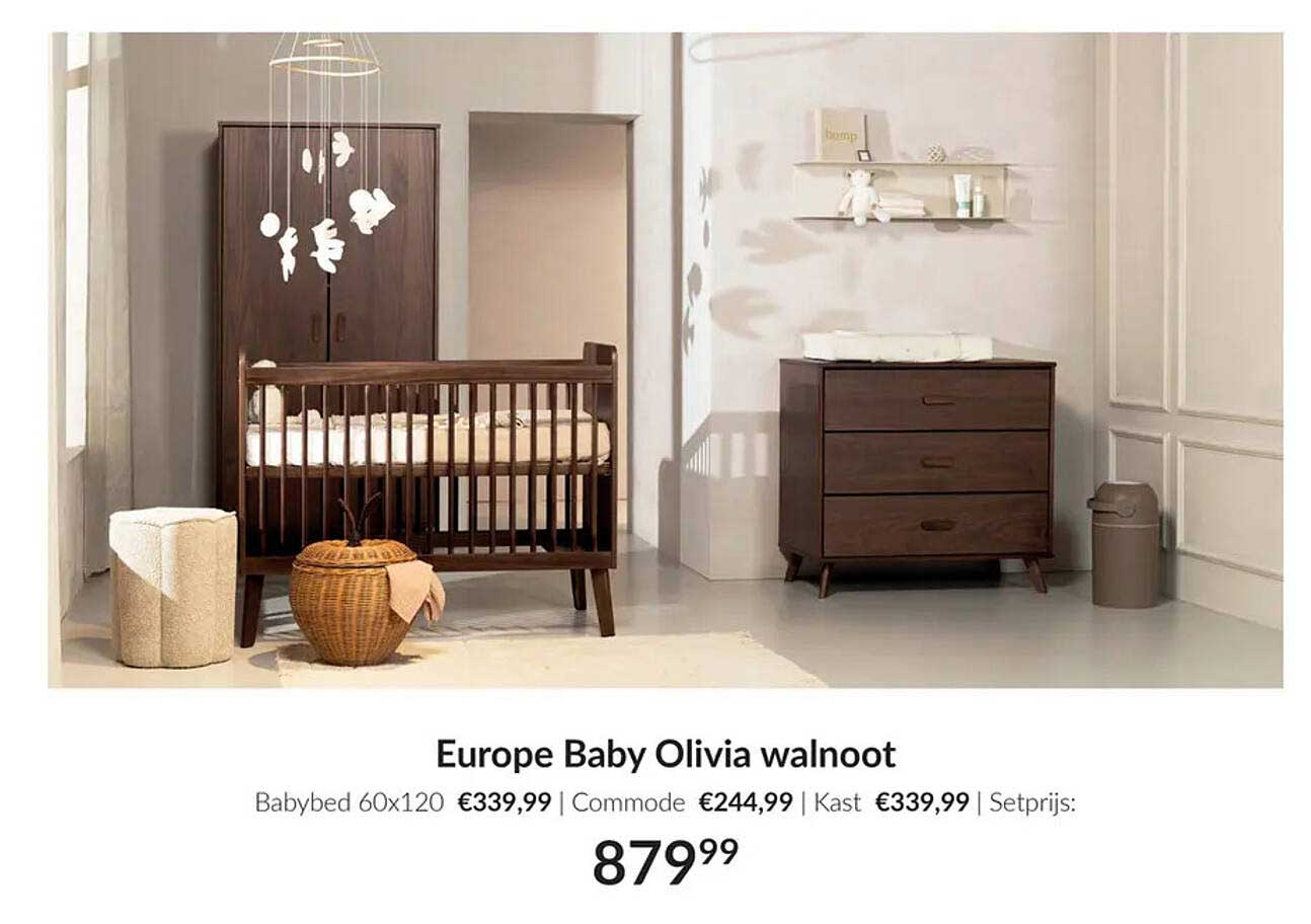 Europe Baby Olivia walnoot