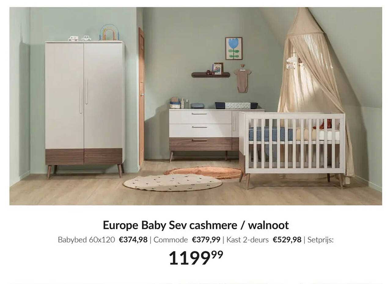 Europe Baby Sev cashmere / walnoot