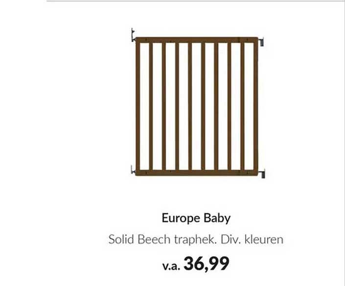 Europe Baby Solid Beech traphek. Div. kleuren