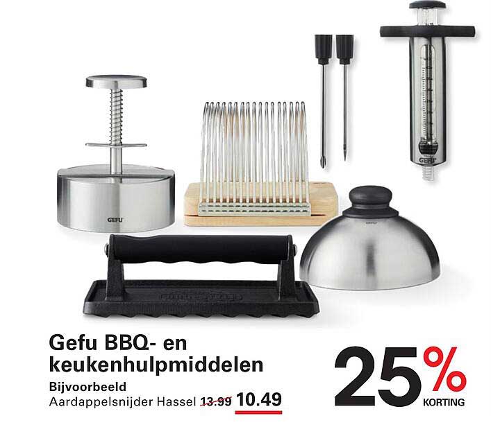 Gefu BBQ- en keukenhulpmiddelen