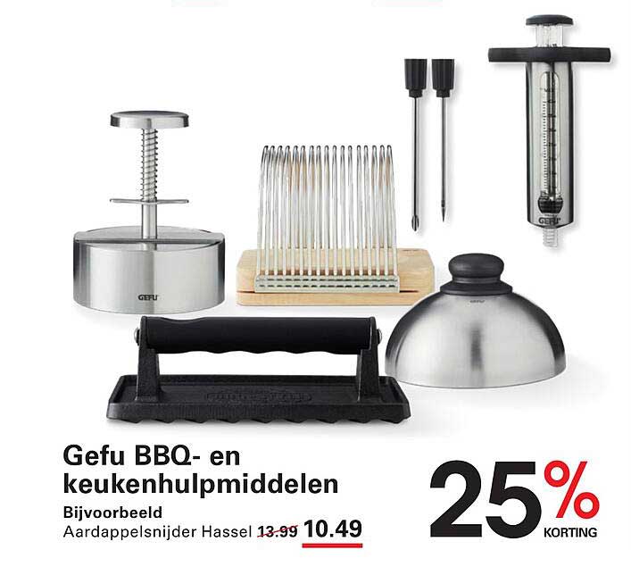 Gefu BBQ- en keukenhulpmiddelen