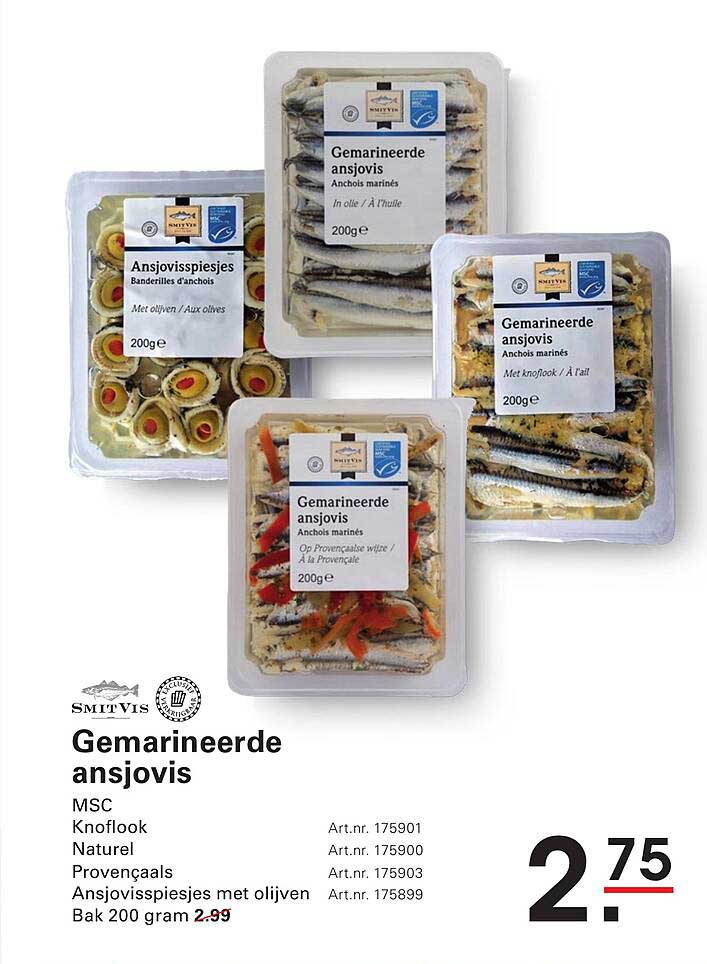 Gemarineerde ansjovis