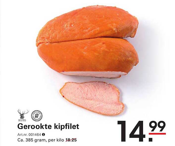 Gerookte kipfilet