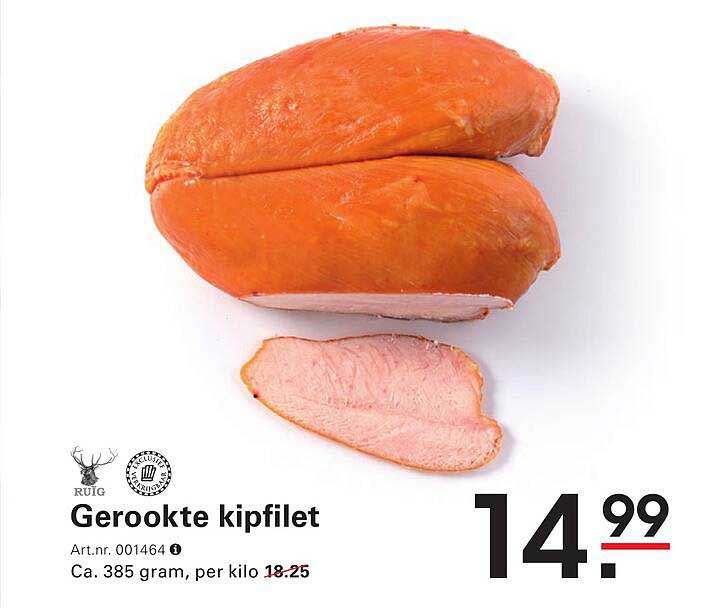 Gerookte kipfilet