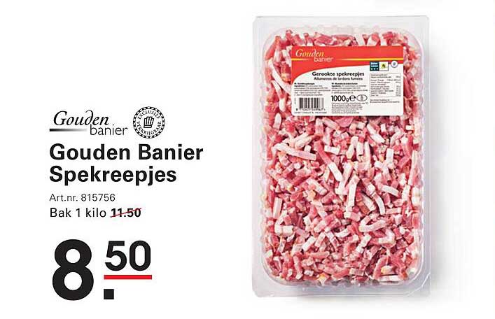 Gouden Banier Spekreepjes