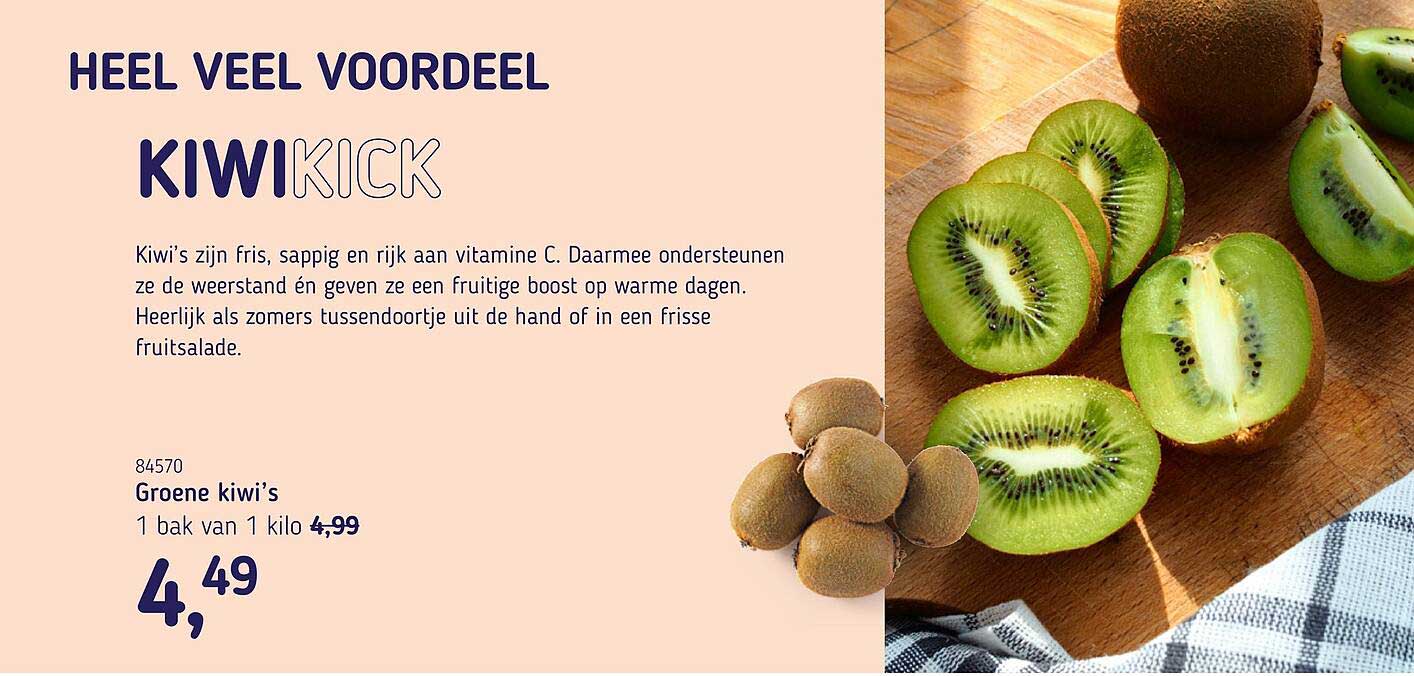 Groene kiwi’s