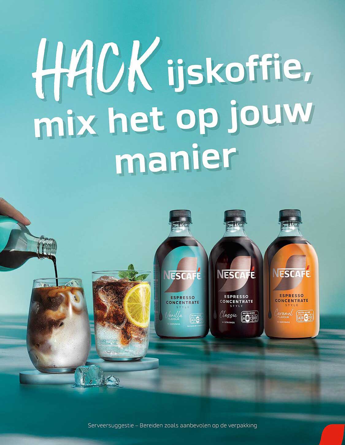 HACK ijskoffie, mix het op jouw manier