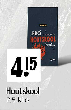 Houtskool 2,5 kilo