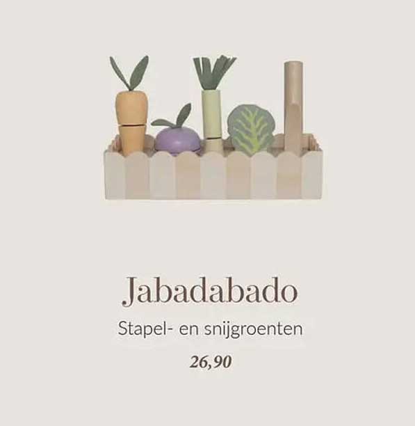 Jabadabado Stapel- en snijgroenten