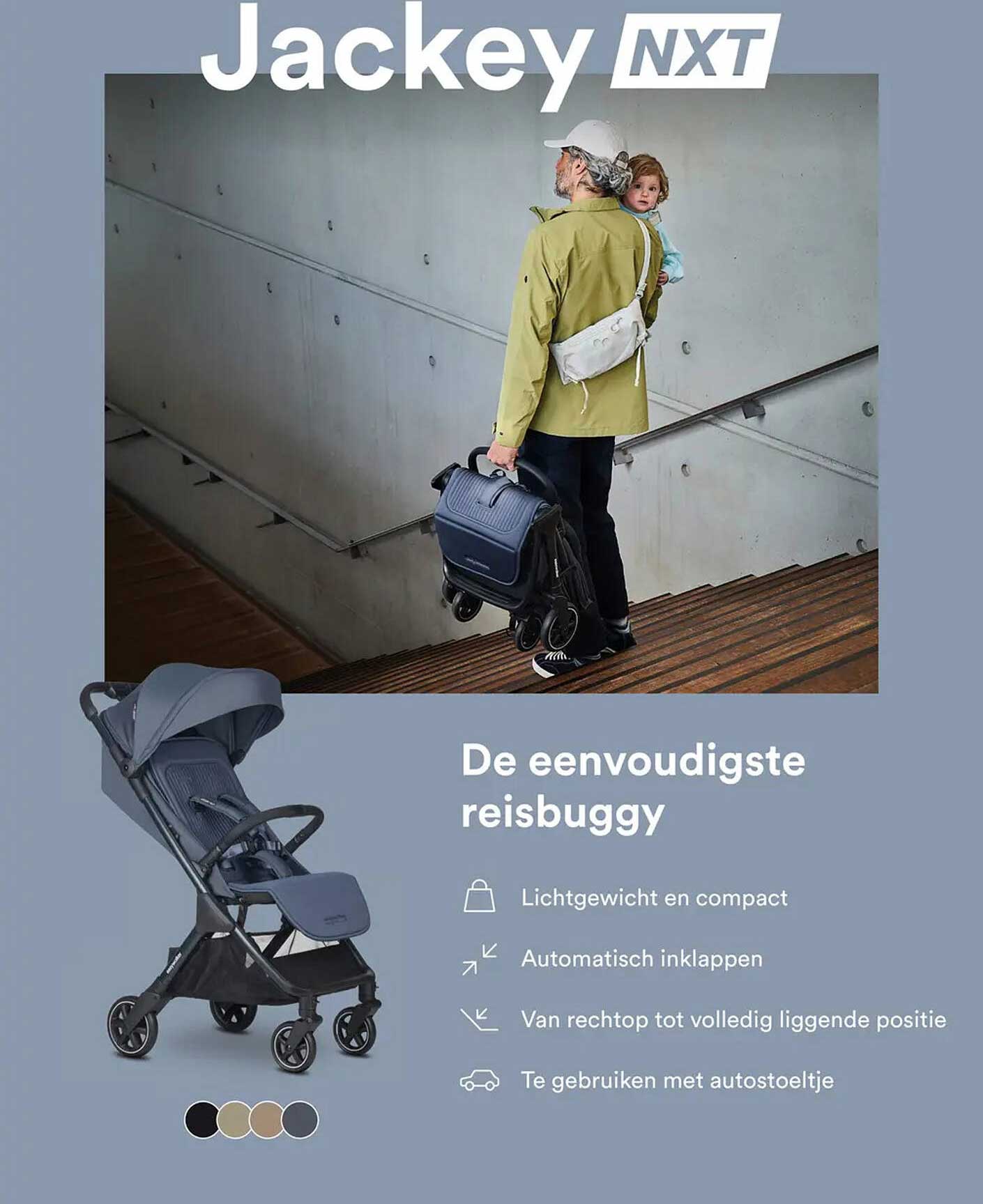 Jackey NXT De eenvoudigste reisbuggy