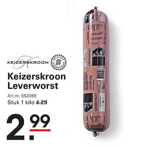 Keizerskroon Leverworst