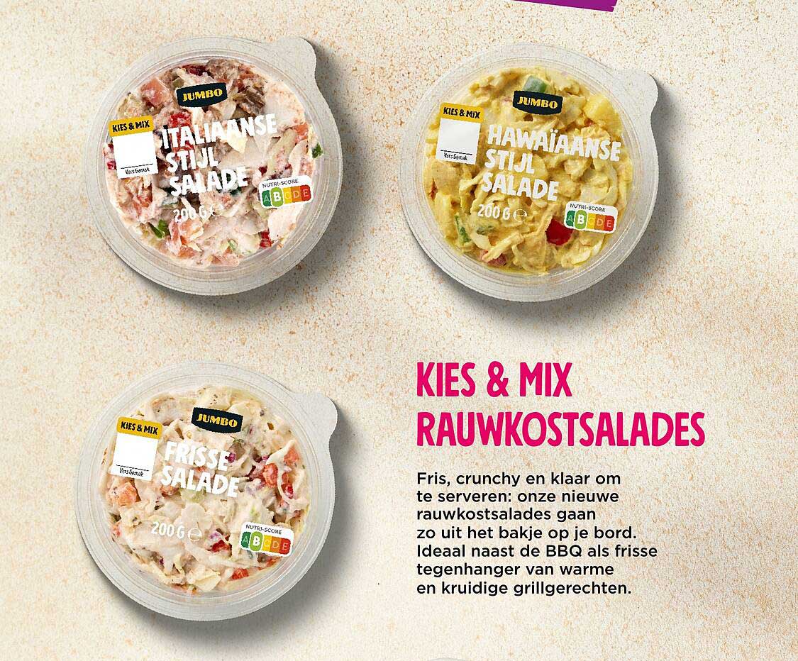 KIES & MIX RAUWKOSTSALADES