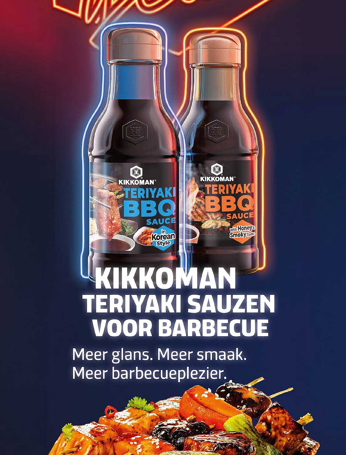 KIKKOMAN TERIYAKI SAUZEN VOOR BARBECUE