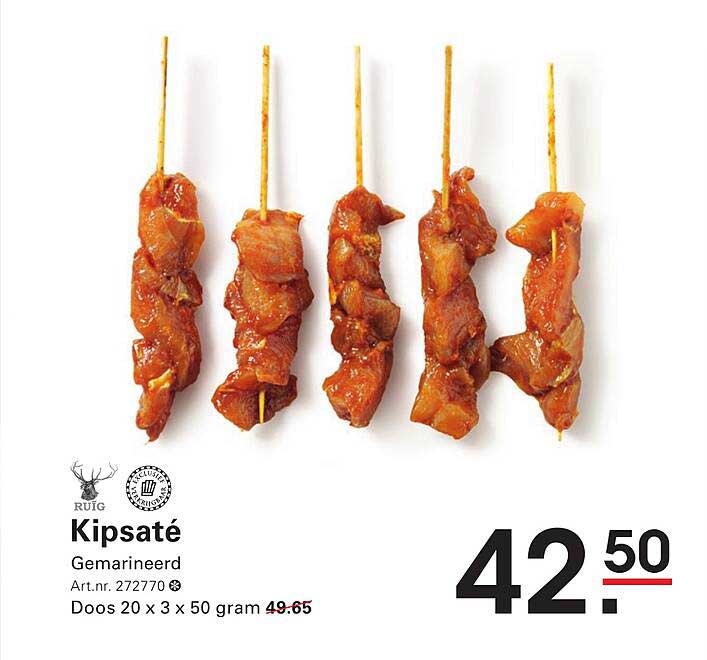Kipsaté Gemarineerd