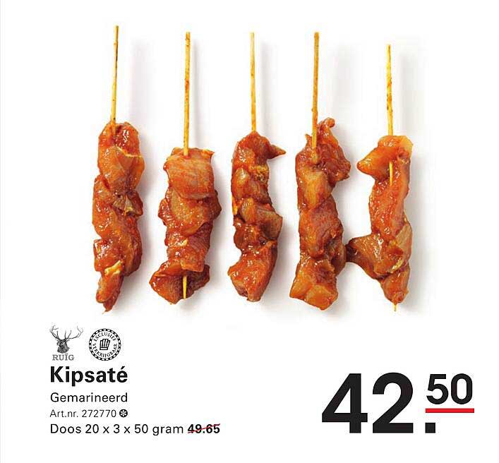 Kipsaté Gemarineerd