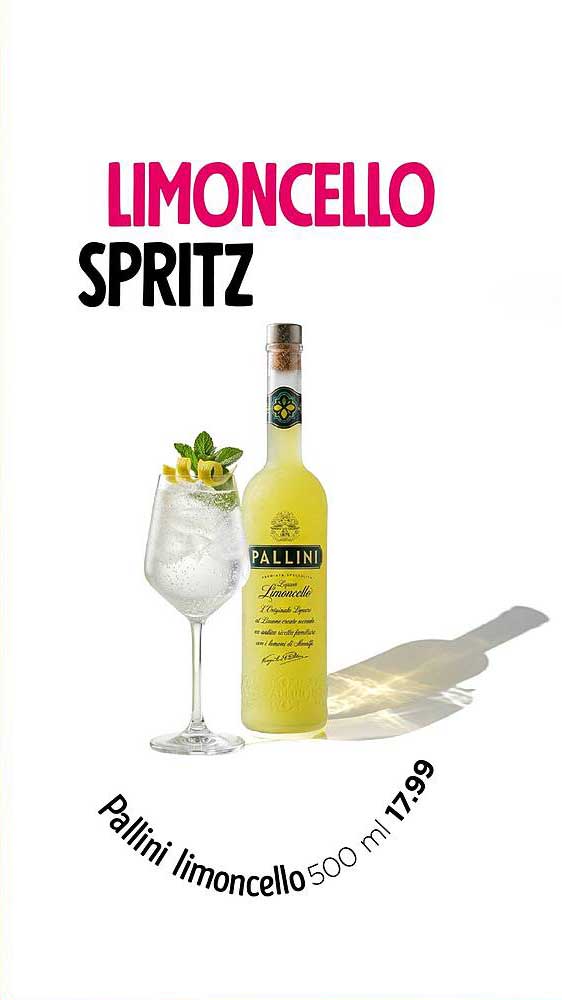 Limoncello Spritz Pallini limoncello 500 ml