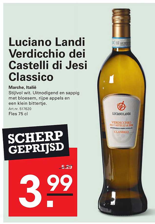 Luciano Landi Verdicchio dei Castelli di Jesi Classico